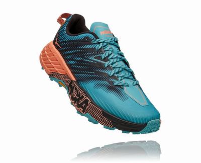 Hoka One One Speedgoat 4 Női Utcai Cipő - Világos Türkiz [H0742-126]